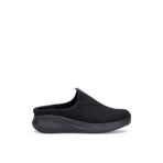 King Paolo K5221 Alabanda Kadın Memory Foam Sabo Terlik Siyah