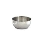 King Queens Paslanmaz Çelik Karıştırma Kabı 24Cm&10Cm Çırpma Yoğurma Hamur Ve Salata Kasesi