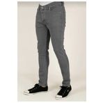 KING SEZAR Erkek Gri Slim Fit Kot Pantolon - Erkek Kot Pantolon