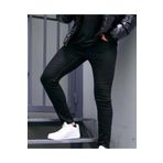 KING SEZAR Siyah Slim fit Erkek Jean -Erkek Pantolon