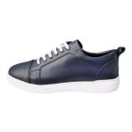King Shoes Big Feet AU333 Lacivert Büyük Numara Erkek Ayakkabı