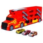 King Toys 3 Katlı Sürat Pistli Kırmızı Tır