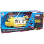 King Toys Arabalı Helikopter Polis Arabası - Renkli