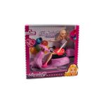 King Toys Bebek Motosikletli Oyuncak Bebek - Pembe