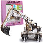 King Union Todo Excavator 3D Boyanabilir Maket Ex6019