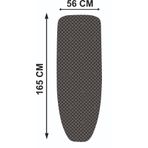KİNG XXL(165x56 cm) GRİ ÜTÜ MASASI KILIFI