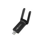Kingboss 1300 Mbps Dual Band Usb 3.0 Adaptör Kablosuz Wifi Alıcı 2.4ghz 5ghz New Free Windows 7/8/10/11