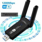 Kingboss Dual Band Usb 3.0 Adaptör Kablosuz Wifi Alıcı Ac1200 Mbps