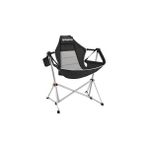 KingCamp Orchid Salıncaklı Katlanır Kamp Sandalyesi Black/Grey