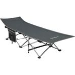 Kingcamp Willow Ultra Katlanır Kampet Portatif Kamp Yatağı Grey Gri - 190 x 67 x 38/48 cm
