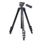 Kingjoy BT-158 çok fonksiyonlu 5'i 1 arada fotoğraf tripodu, video tripodu, makrostati, selfie çubuğu ve monopod/tek bacak bir arada - seyahat ve stüdyo için mükemmel
