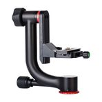 Kingjoy YENİ KH6900C Gimbal Baş/Teleneiger Yüksek Kaliteli Karbon, Ağırlık: 1,21 kg, Taşıma Kapasitesi: 15 kg, 360° Panorama Fonksiyonlu ve -70° ila +150° Eğimli