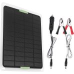 KingKuee 20W Güneş Paneli 12V/5V Usb2.0 Güneş Enerjili Araç Şarj Cihazı Açık Taşınabilir Monokristal Silikon Esnek Güneş Paneli (Yurt Dışından) - 1 m