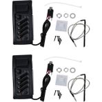 KingKuee 2x Gitar Preamp Amplifikatörü Ekolayzer Eq 4-Band Eq Preamp Akustik Piezo 7545R (Yurt Dışından) - Renkli