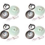 KingKuee 4x 5200 5800 52CC 58CC Çin Testere Kolay Yaylı Kasnak Halat Tamir Kiti Gaz Testereleri (Yurt Dışından)