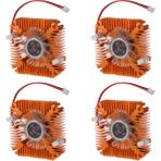 KingKuee 4x Pc Bilgisayar Dizüstü Bilgisayar Cpu VGA Ekran Kartı 55MM Soğutucu Soğutma Fanı Soğutucu (Yurt Dışından)