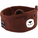 KingKuee Hayvan Kafa Bandı Yumuşak Kadife Kablosuz Bluetooth Kulaklık Mikrofonlu Bluetooth Kafa Bandı Ince Hoparlör Uyku Maskesi, C (Yurt Dışından) - 1 m
