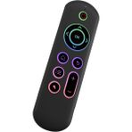 KingKuee M5 Ir 2.4g Hava Fare Android Tv Kutusu Için Uzaktan Touchpad Pc Mini Kablosuz Klavye Uçan Fare (Renkli Arkadan Aydınlatmalı) (Yurt Dışından)
