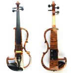 Kinglos KNG MWDS-1902 Elektro Keman 4/4 (Profesyonel - Silent) | Kulaklık Çıkışlı Sessiz Çalışma Modu, Modern Tasarım, T