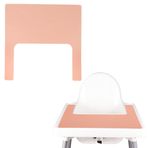 Kingovalley IKEA Antilop Sandalyesi için Silikon Mama Sandalyesi Servis Altlığı, Bebek Fasulye Ezmesi Renkli Yüksek Sandalye Tepsisi Parmak Yiyecekleri Bebek, Yeni Yürümeye Başlayan Çocuklar için Servis Altlığı…