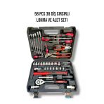 Kıngqueen PH240 58 Parça Professional Lokma Takımı ve Alet Takım Seti