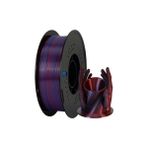 Kingroon Çift Renk Silk PLA Filament - Kırmızı - Mavi