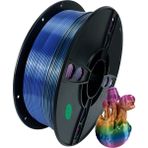 Kingroon Rainbow PLA Silk Filament - Gökkuşağı Evreni - 1.75 - 1kg - Gök Mavi