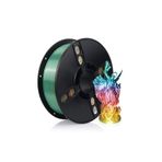 KINGROON Silk PLA Gökkuşağı - Macaron (Parlak Pastel Tonlar) - 1.75mm 1Kg - Renk Geçişli Filament