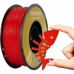 Kingroon TPU 95A Filament Kırmızı 1.75MM 1 kg Esnek Plastik Malzeme Yüksek Performanslı Baskı