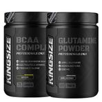 Kingsize Nutrition BCAA Complex 1000 Gr + Glutamine 750 Gr Aromasız Kombinasyonu Aromasiz