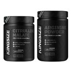 Kingsize Nutrition Citrulline Malate Powder 500 Gr + Arginine Powder 765 Gr Kombinasyonu Aromasiz