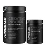 Kingsize Nutrition Citrulline Malate Powder + Creatine Powder Kombinasyonu Aromasiz
