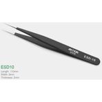 Kingstar ESD-10 Antistatik Paslanmaz Çelik Cımbız – Siyah