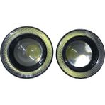 Kingstar Universal Mercekli LED Angel Sis Farı, 89MM Beyaz
