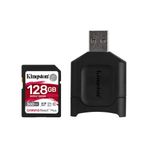 Kingston 128 gb Canvas React Plus Sdr2 / 128 gb Sdhc Profesyonel Hafıza Kartı
