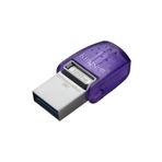 Kingston 128 gb DataTraveler microDuo 3C DTDUO3CG3/128GB 200MB/s dual USB-A + USB-C USB Flash Bellek