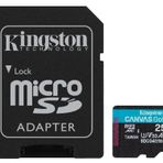 Kingston 256GB Canvas Go Plus microSD Card | Up to 200MB/s | Class 10, UHS-I, U3, V30, A2 | SDCG4/256GB