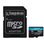 Kingston 256GB microSDXC Canvas Go Plus 170R A2 U3 V30 Hafıza Kartı