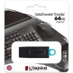 Kingston 64 GB Kıngston Exodıa USB Bellek 3.2 Dt DTX/64GB USB FLASH BELLEK - Siyah