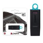 Kıngston 64GB Datatraveler Exodia USB 3.2 Gen 1 Flash Bellek DTXM/64GB