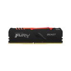 Kingston 8GB 3200MHz DDR4 CL16 Dimm RGB 1Rx8 Hyperx Fury RGB Ram Bellek