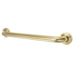 Kingston Brass DR214162 Tasarımcı Trimscape Milano 3 Katmanlı Flanş 16 İnç Tutunma Çubuğu, Parlak Pirinç