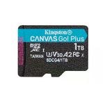 Kingston Canvas Go Plus Microsdxc Hafıza Kartı Gen4 200MB/S A2 U3 V30 1tb Tek Paket, Adp-Sdcg4/1tbsp Olmadan