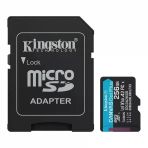 Kingston Canvas Go Plus Sdcg4/256G Class 10 Uhs-I U3 A2 V30 256 Gb Micro Sd Kart