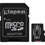 Kingston Canvas Select Plus 128GB UHS-I, U1, V10 microSD Hafıza Kartı SDCS2/128GB Siyah