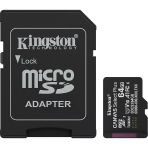 Kingston Canvas Select Plus Sdcs3/64Gb Class 10 Uhs-I U1 A1 V10 64 Gb Micro Sd Kart