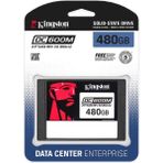 Kingston DC600M 480 Gb 2.5" Sata 3 Sunucu Ssd Hafıza Kartı Hard Disk