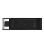 Kingston DT70 256 GB USB-C 3.2 Gen 1 Type-C Flash Bellek