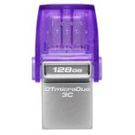 Kingston DTDUO3CG3/128GB 128 GB Data Traveler Micro Duo 3C Flash Bellek