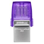 Kingston DTDUO3CG3/256GB 256 GB Data Traveler Micro Duo 3C Flash Bellek
